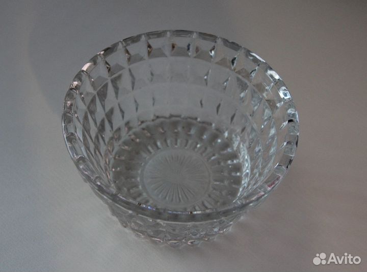 Ваза для конфет хрустальная СССР