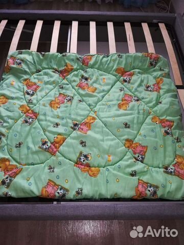 Детское одеяло на овечей шерсти