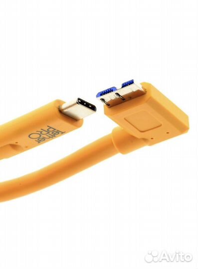 Кабель TetherPro USB-C to 3.0 Micro-B Right Angle