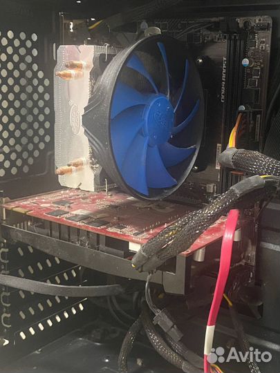 Материнская плата с процессором