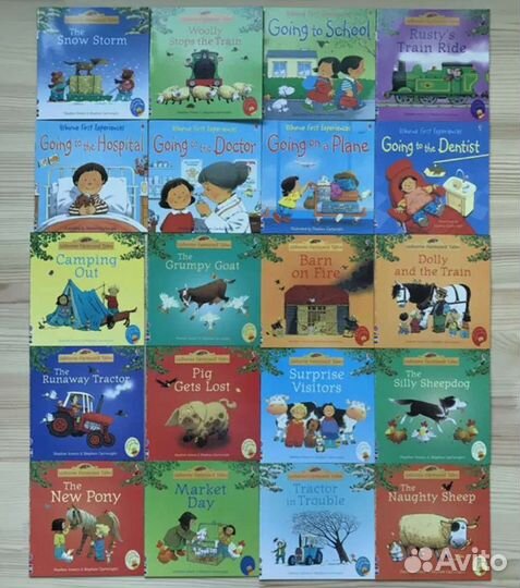 Детские книжки на английском языке usborn