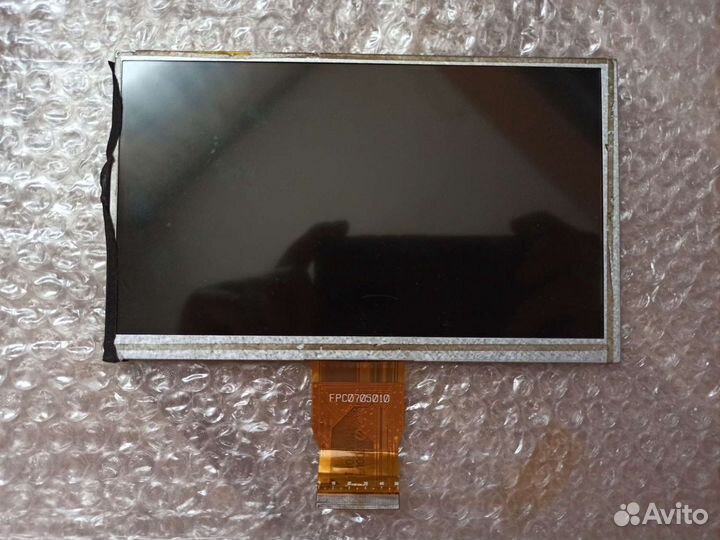 Дисплей lcd магнитолы 2din, без сенсорного стекла