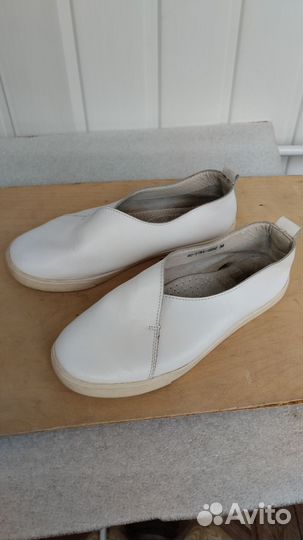 Слипоны женские 38 размер натуральная кожа