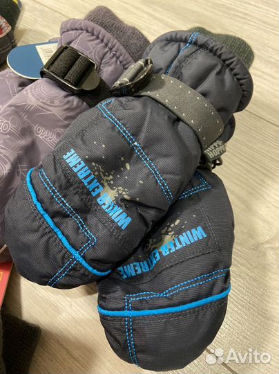 Краги варежки на 8-9 лет