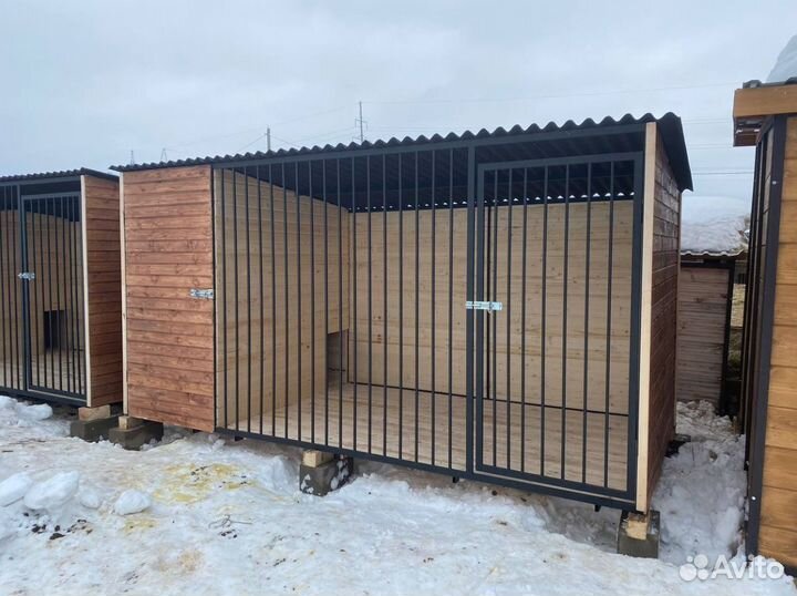 Вольер с зимником