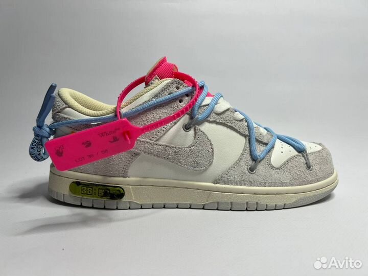 Кроссовки Nike Sb dunk low off white