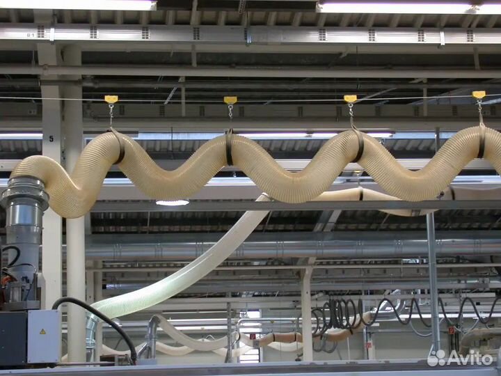 Воздуховод полиуретановый гибкий для стружки