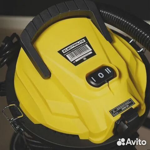 Пылесос electrolite пс 30С 1500 Вт, бак 30 литров