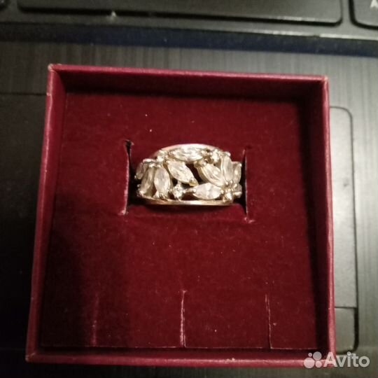 Кольцо серебро женское