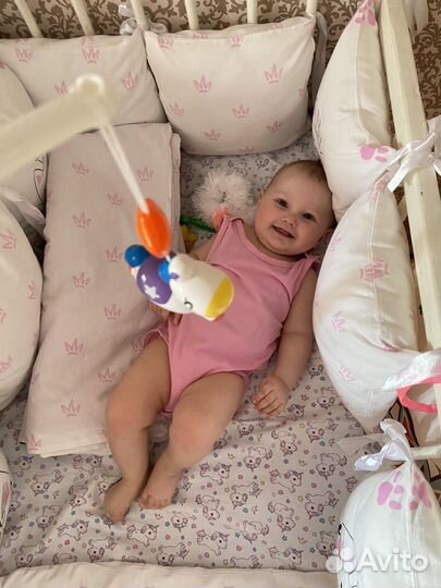 Бортики в детскую кроватку