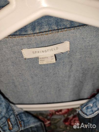 Джинсовая рубашка 38-40