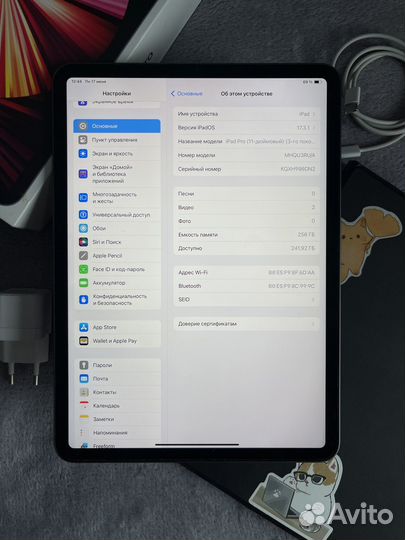 iPad Pro 11 2021 m1 256gb