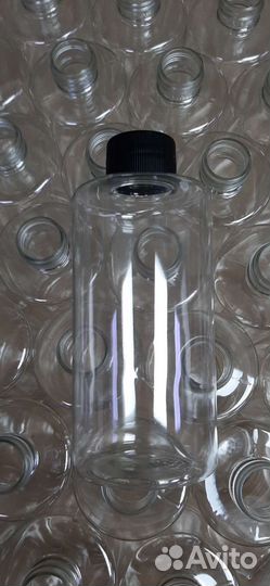 Флакон пэт 200мл прозрачный, горло 24/410