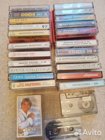 Аудиокассеты с записью