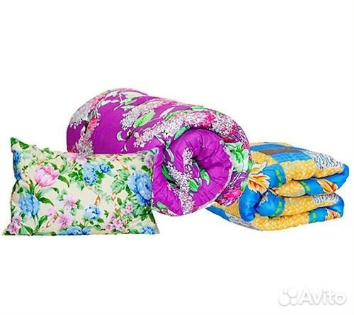 Спальный набор, матрас, подушка, одеяло новый