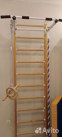 Детская шведская стенка деревянная