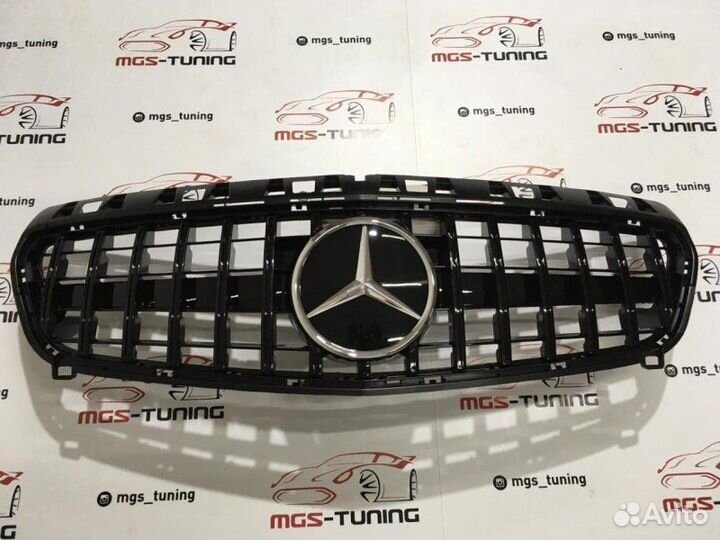 Решетка Mercedes A class w176 GT дистроник