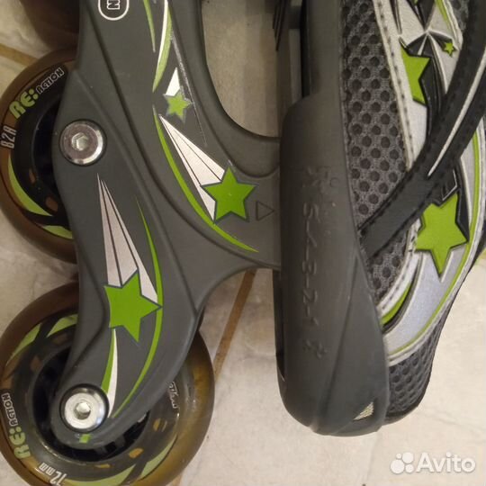 Роликовые коньки reaction turbo р 29-33