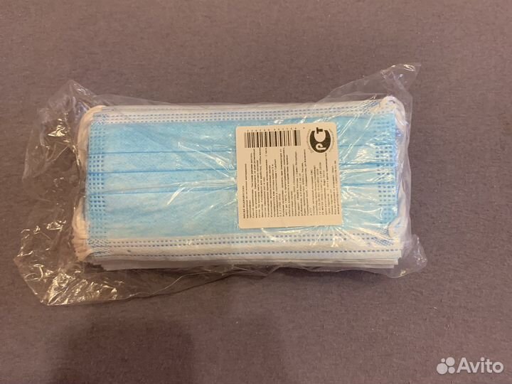 Маска медицинская одноразовая