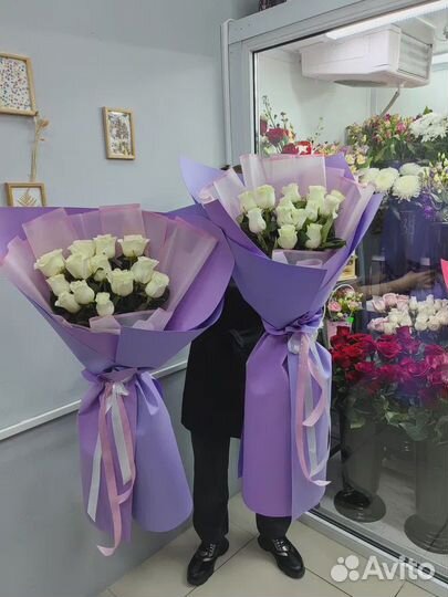 Букет гигант из роз