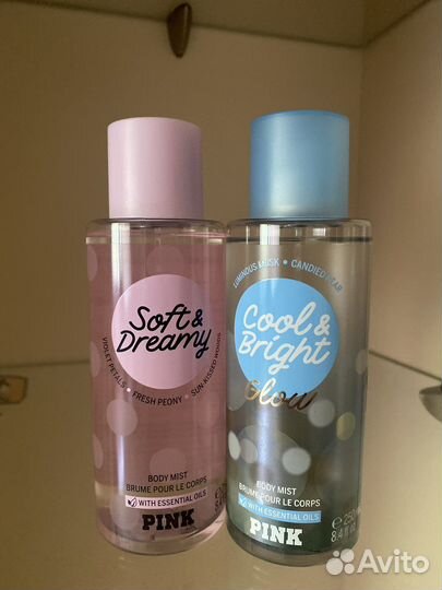 Victoria secret спрей для тела pink