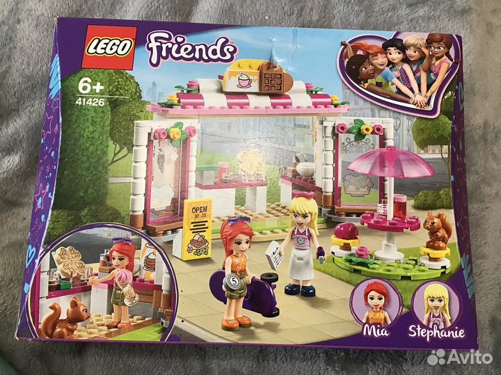 Lego friends кафе