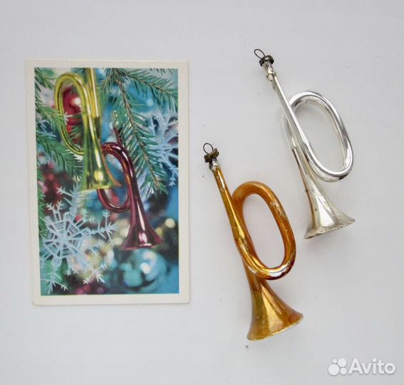 Елочные игрушки СССР