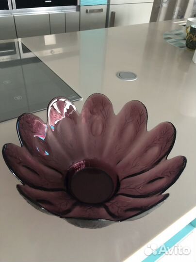 Ваза цветное стекло