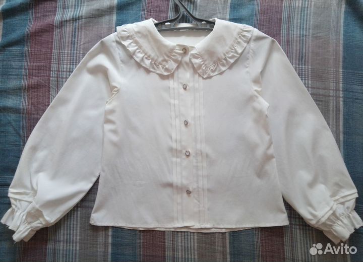 Белые блузки для школы