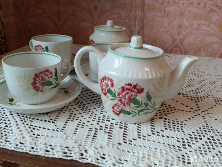 Чайный сервиз СССР новый