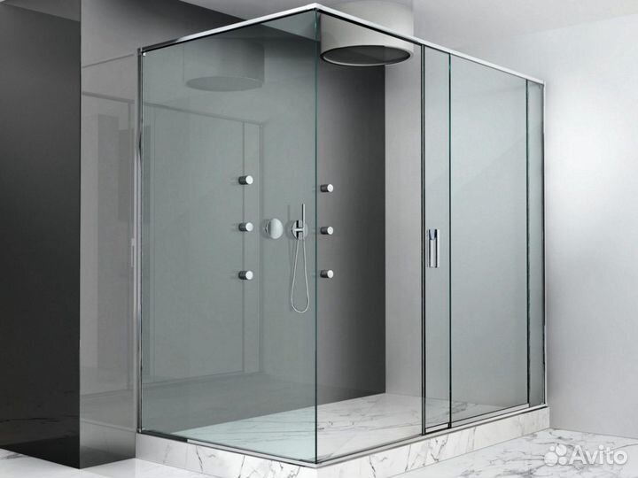Ограждения для душа с безопасным стеклом