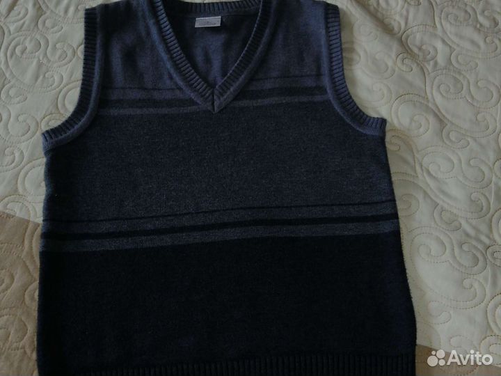 Жилет серый Stenser школьный