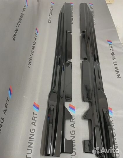 Лезвия на пороги bmw x3 g01 x4 g02