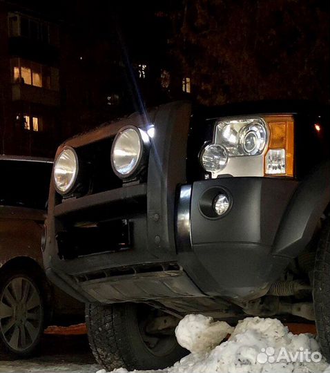 Заглушки штатного кенгурятника LR discovery 3