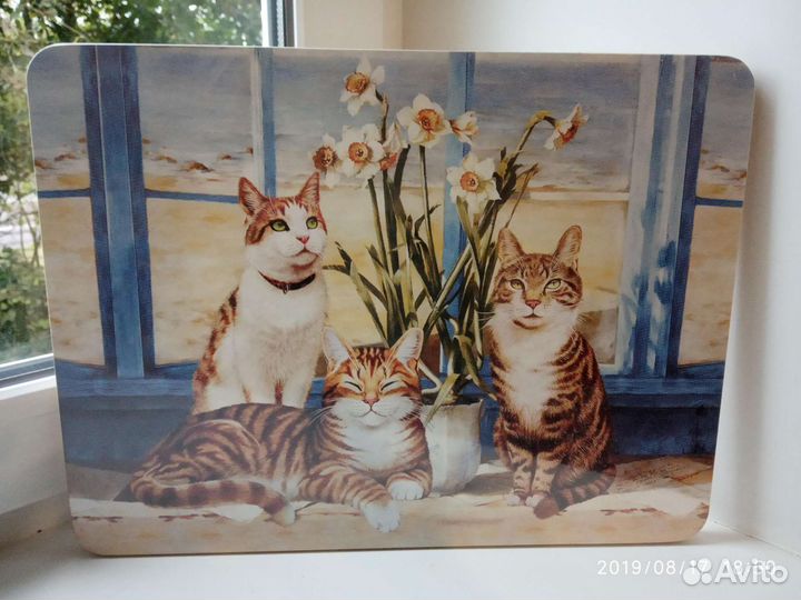 Подставки под горячее. Новые, комплект 40*30 см