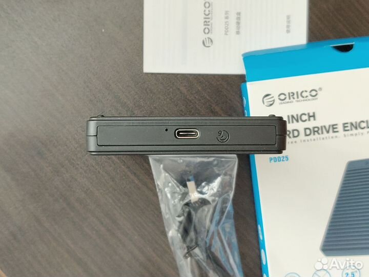 Внешний бокс для SSD/HDD 2.5