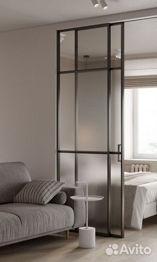 Раздвижные перегородки лофт