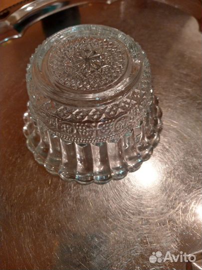 Сахарница стекло СССР