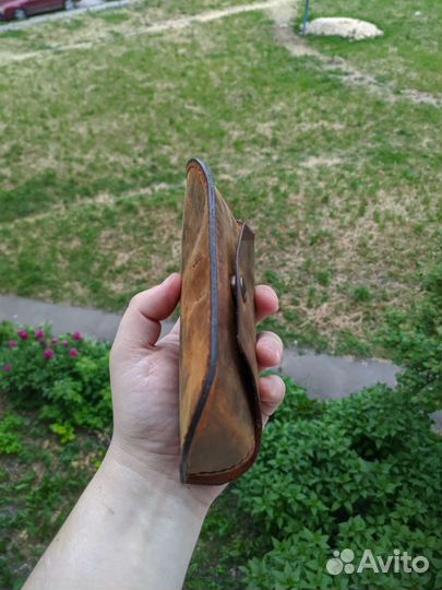 Очечник из натуральной кожи