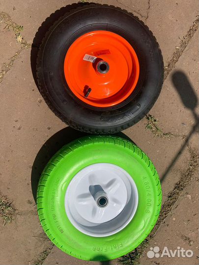 Колеса для садовой тележки