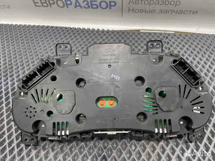 Панель приборов Hyundai Solaris 2010-2017