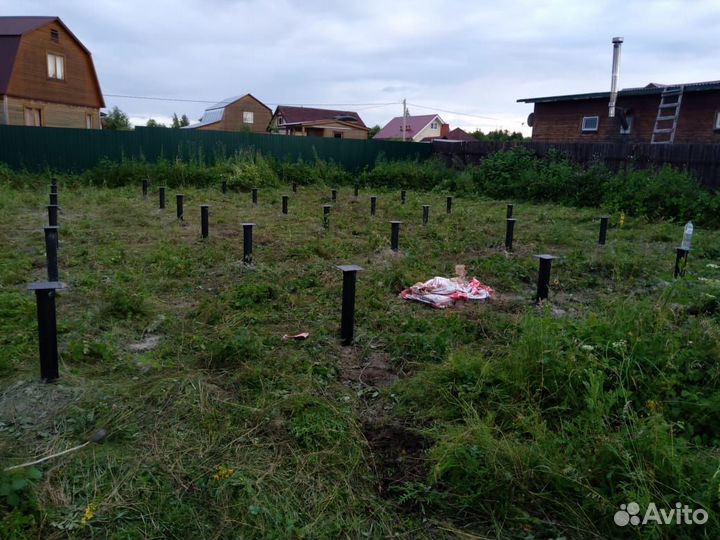 Винтовые сваи 89 2500