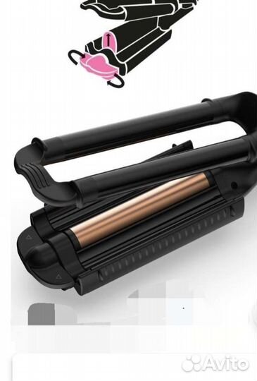 Плойка, щипцы для завивки от гофрэ до полу локана