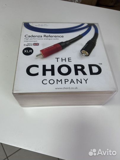 Chord Cadenza Reference 2XLR to 2XLR