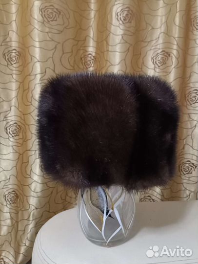 Шапка норковая мужская