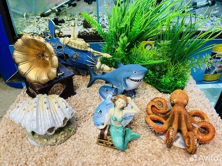Декорации для аквариума