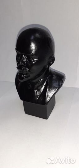 Статуэтка бюст В.И. Ленина. СССР. Металл