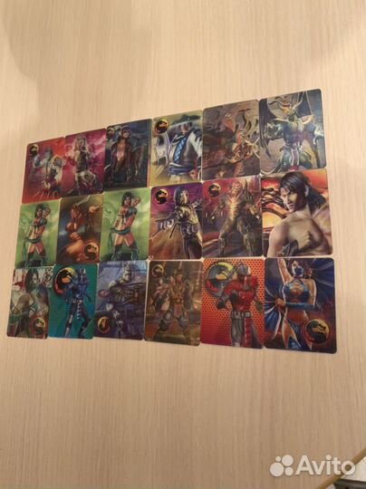 Карточки мортал комбат много