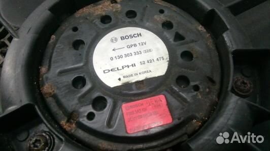 Вентилятор радиатора chevrolet cruze J300 (BAD07KE01)