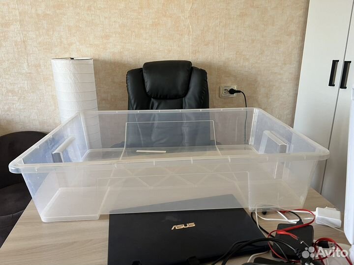 Контейнер пластиковый IKEA Samla 79х57х18